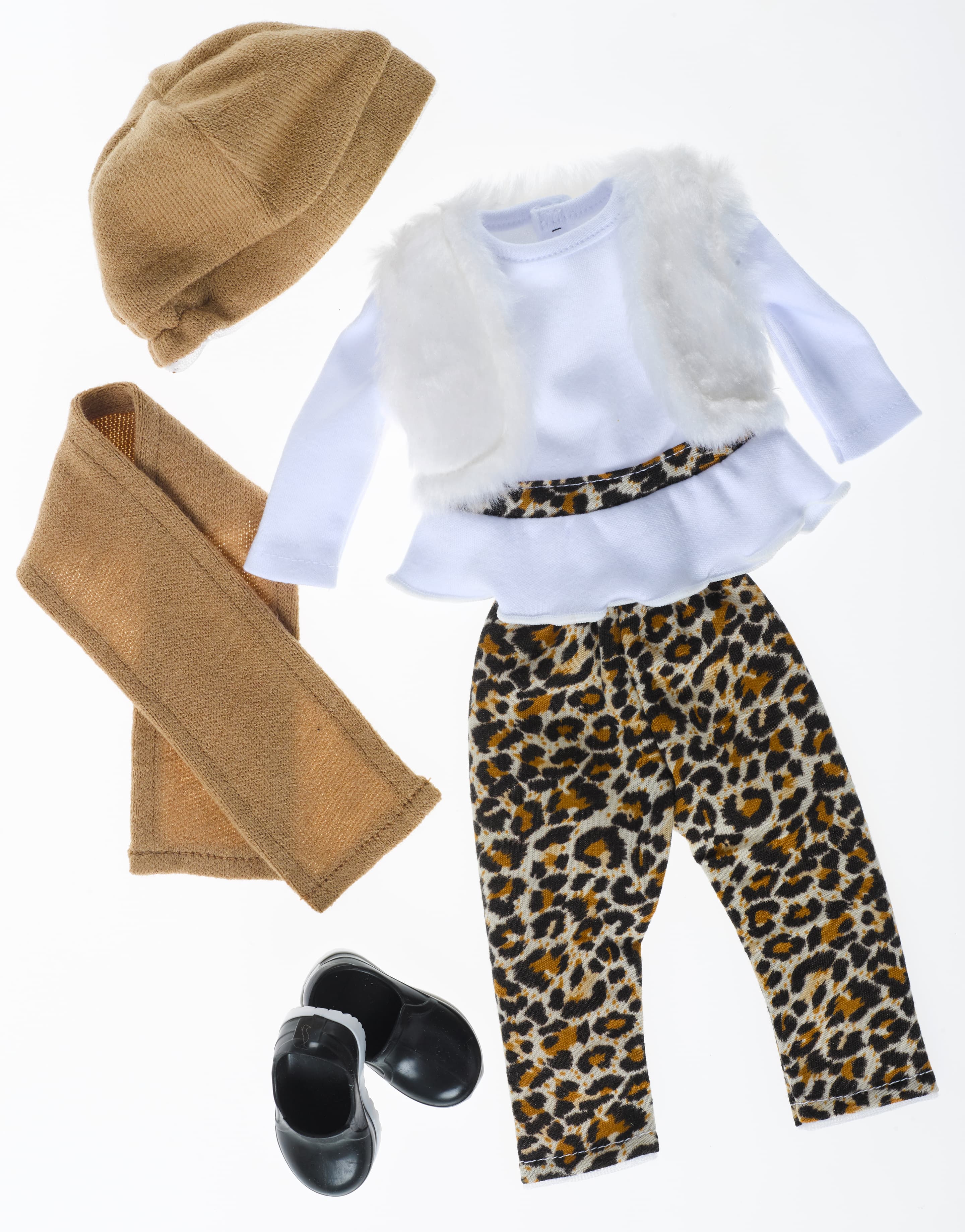 Müller - Toy Place - Modern Girl Sister Outfit Set Leo, 38 cm