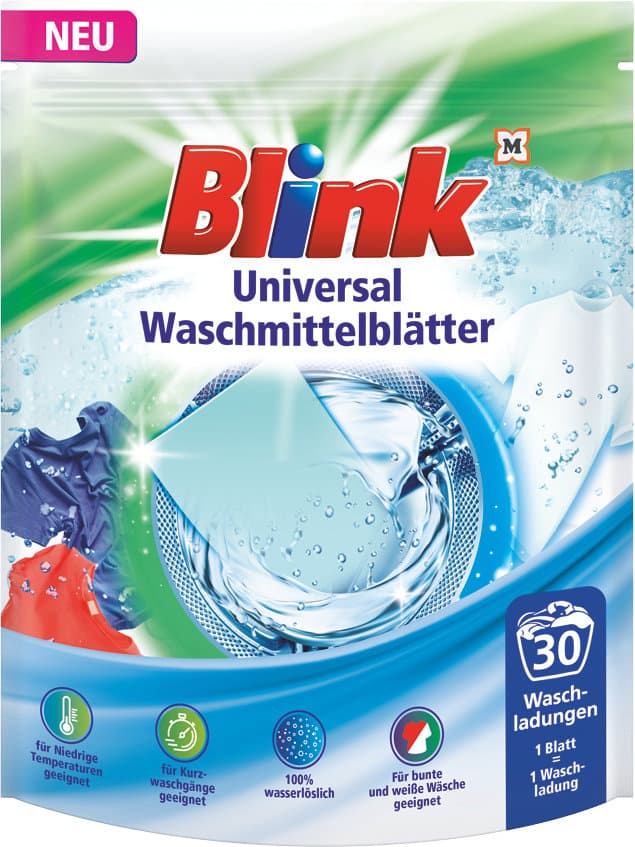Blink Universal Waschmittelblätter