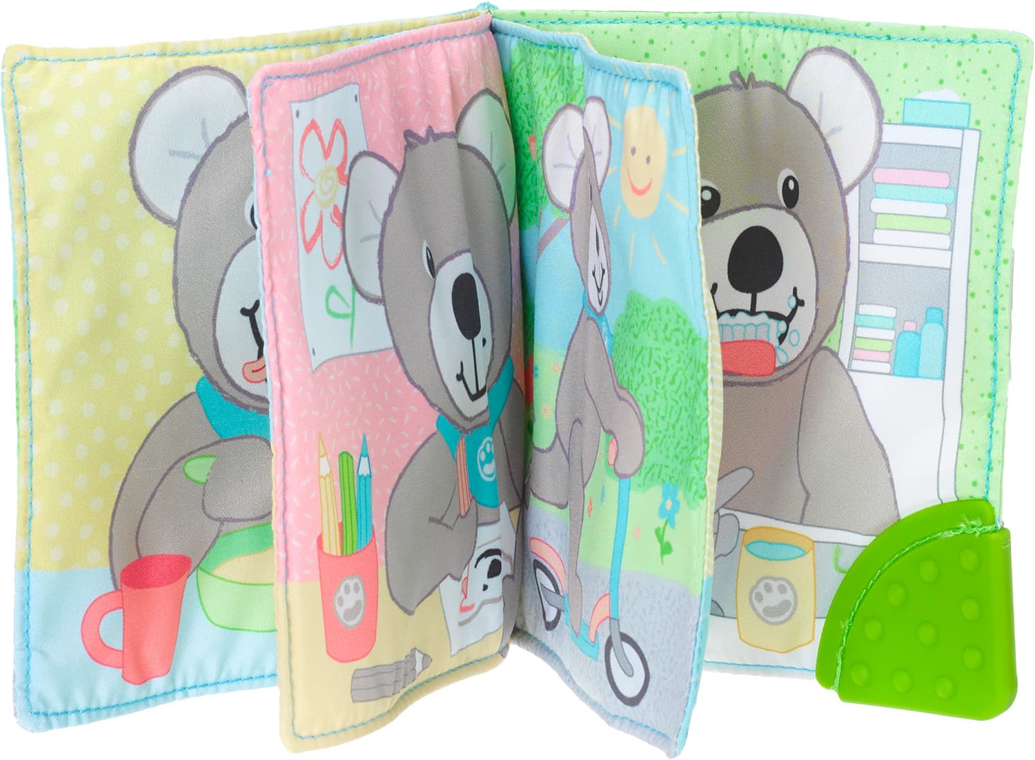 Müller - Toy Place - Soft-Buch Bär grau