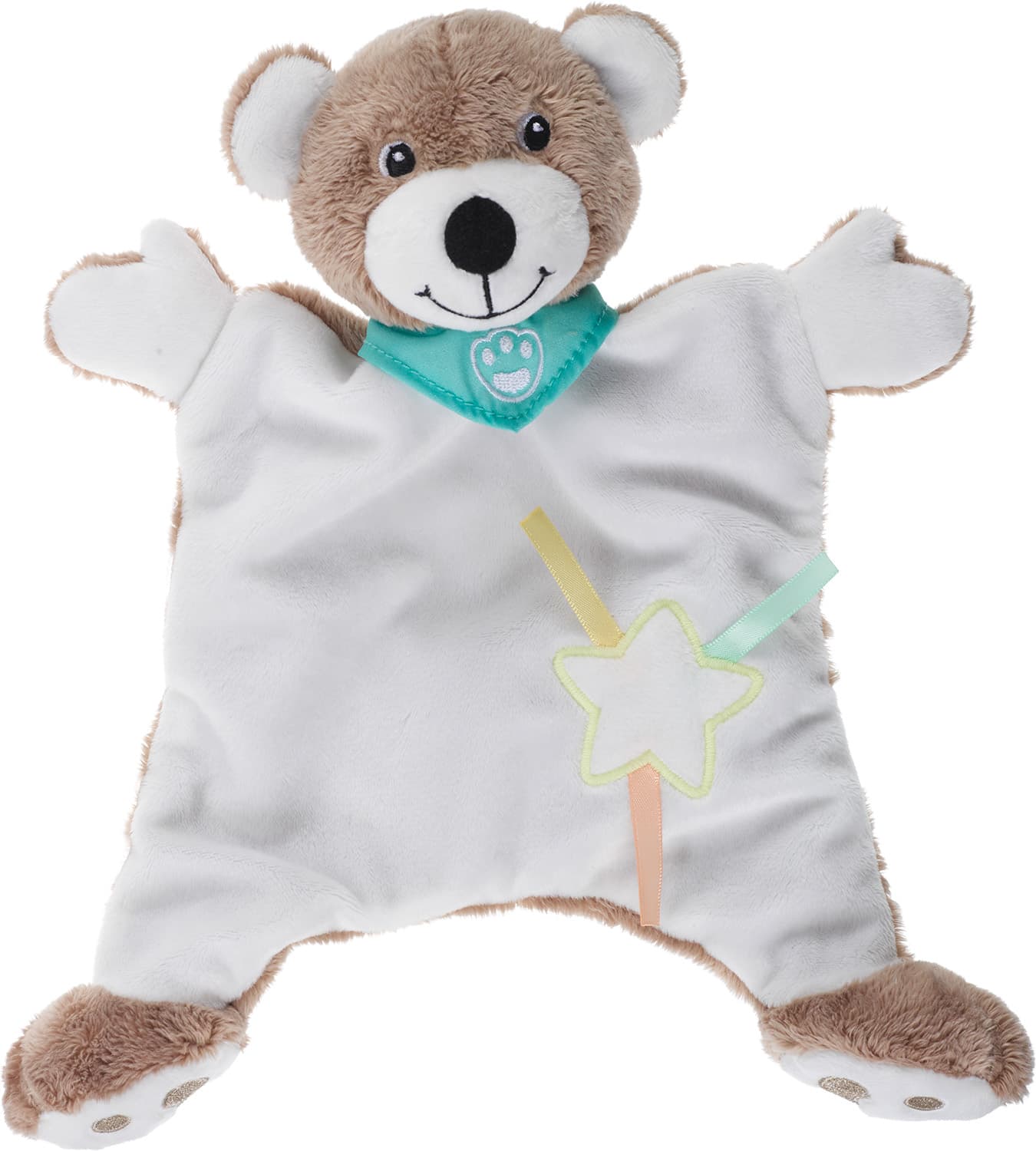 Müller - Toy Place - Schmusetuch Bär grau