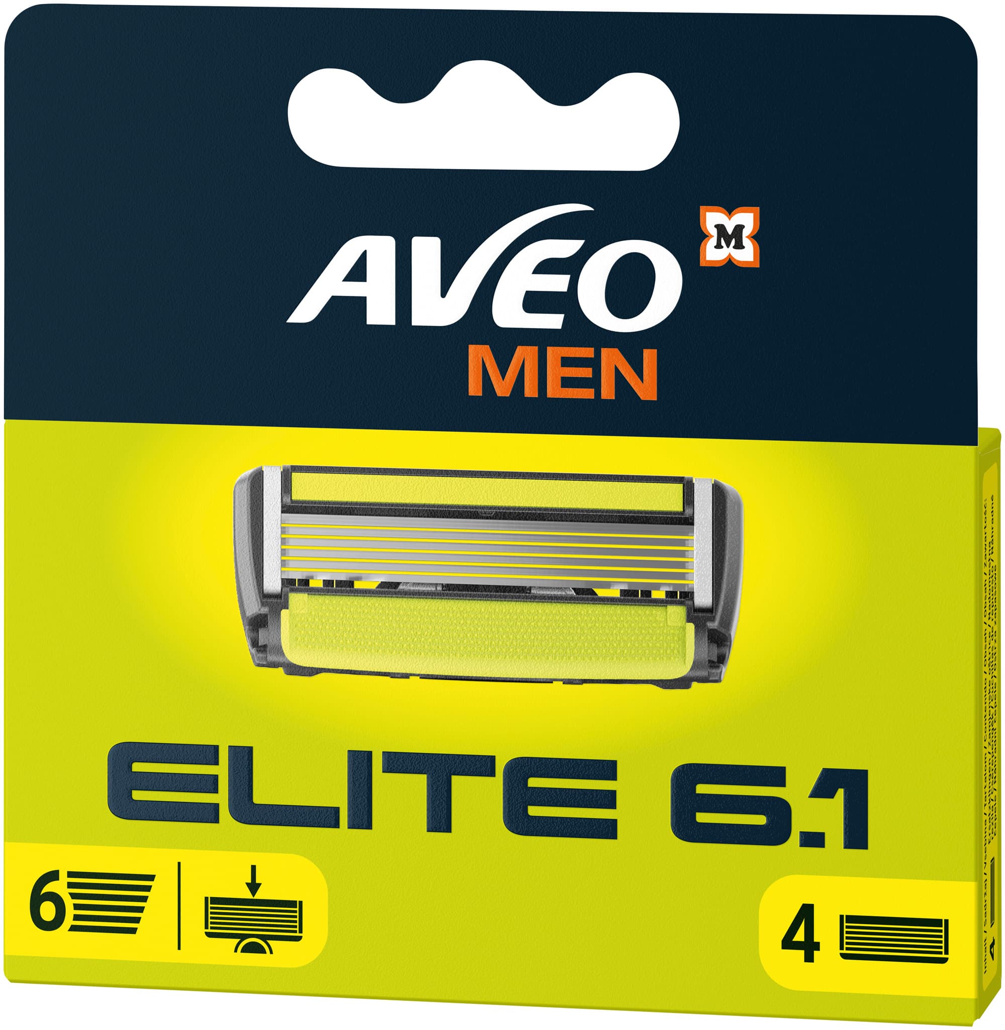 AVEO MEN Elite 6.1 Ersatzklingen