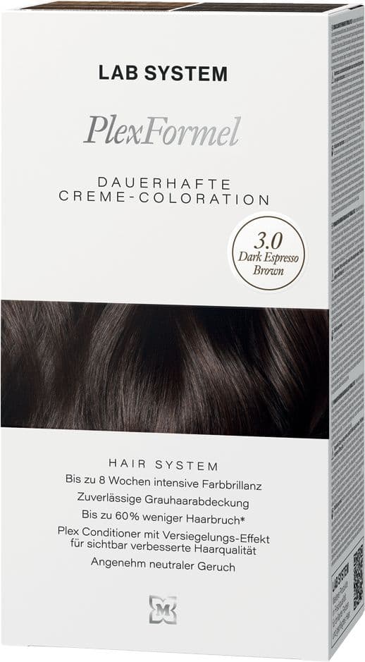 LAB SYSTEM PlexFormel Dauerhafte Creme-Coloration