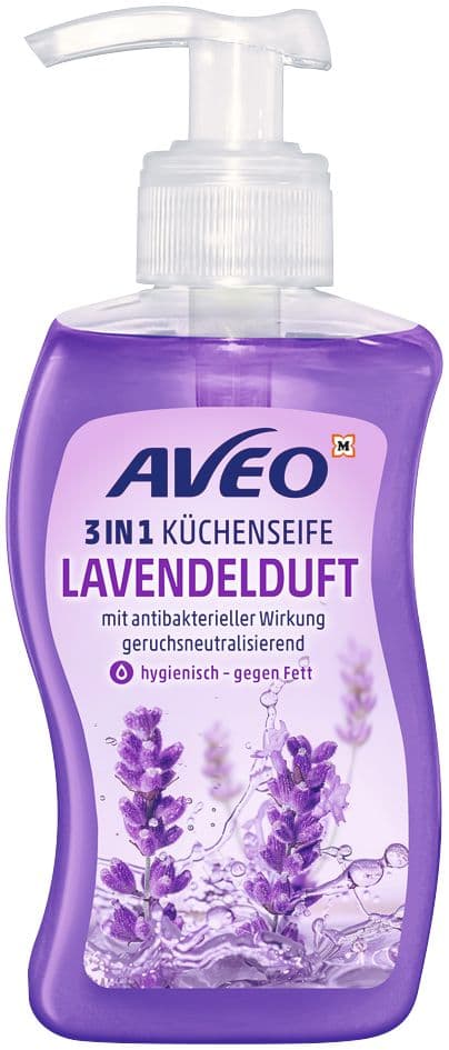 AVEO Küchenseife 3in1 mit Lavendelduft