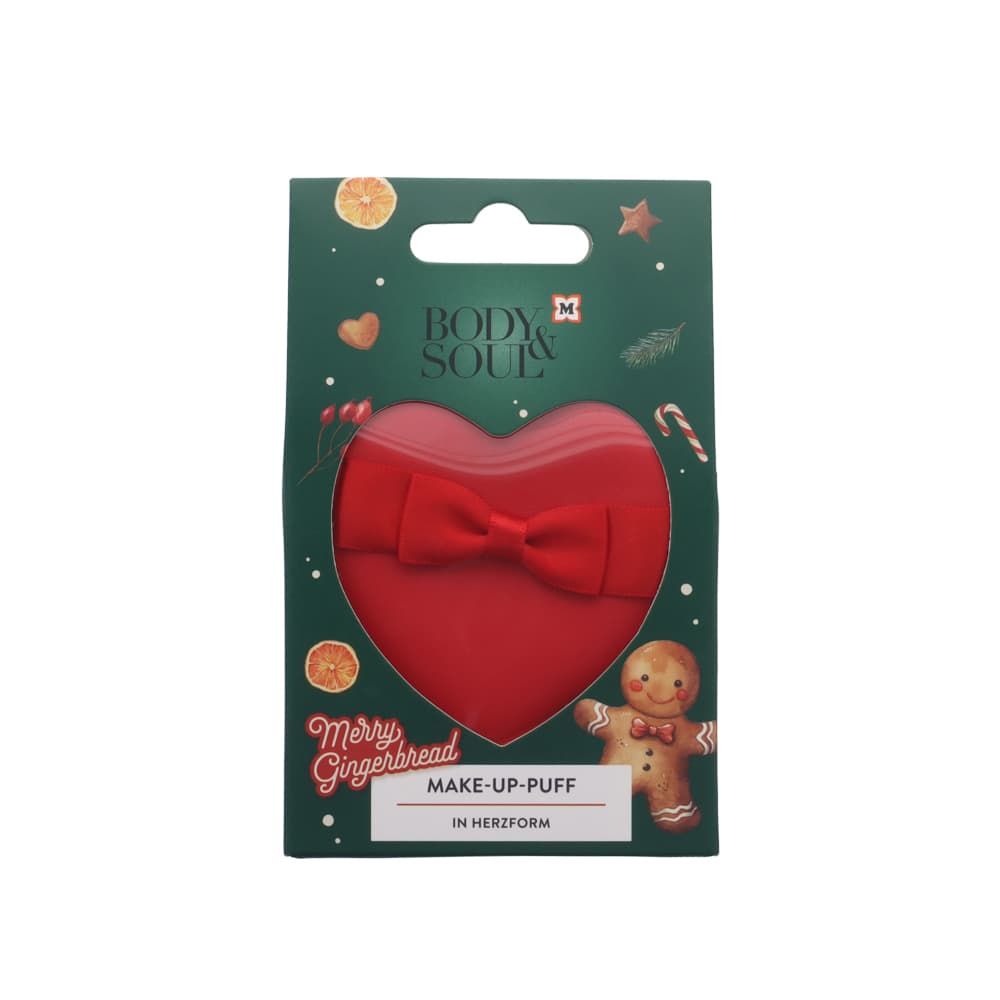 BODY&SOUL Merry Gingerbread Make Up Puff