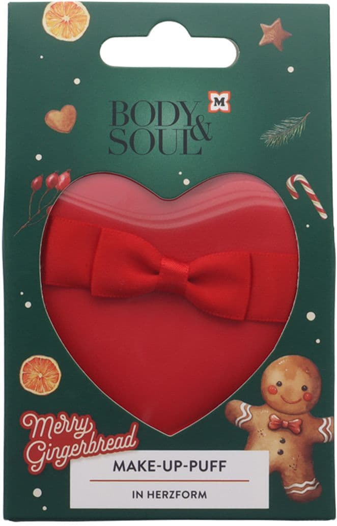 BODY&SOUL Merry Gingerbread Make Up Puff