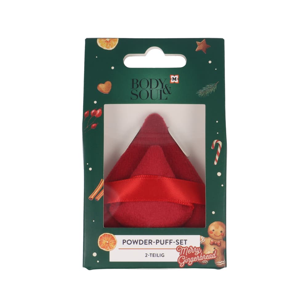 BODY&SOUL Merry Gingerbread Powder Puff Set