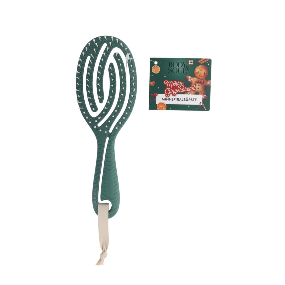 BODY&SOUL Merry Gingerbread Mini Spiralbürste
