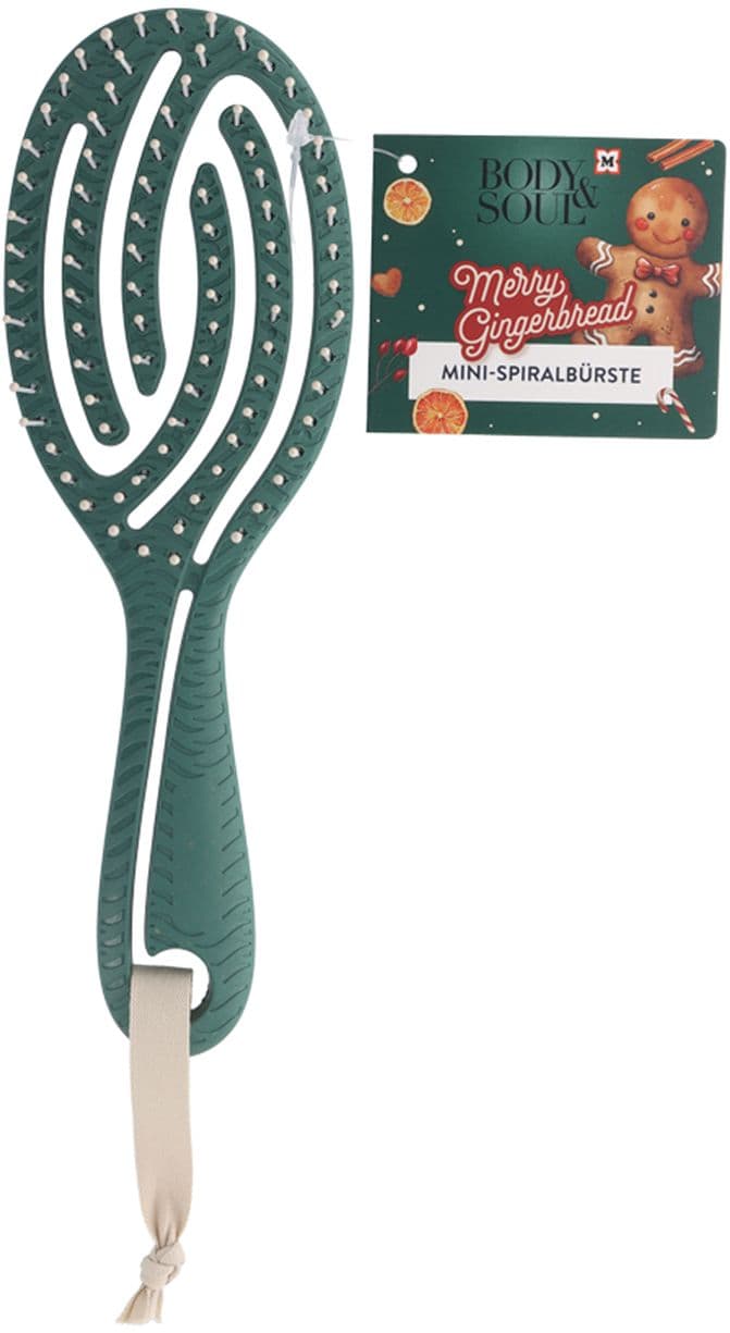 BODY&SOUL Merry Gingerbread Mini Spiralbürste