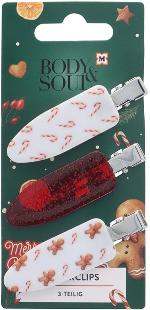 BODY&SOUL Merry Gingerbread Frisierclips