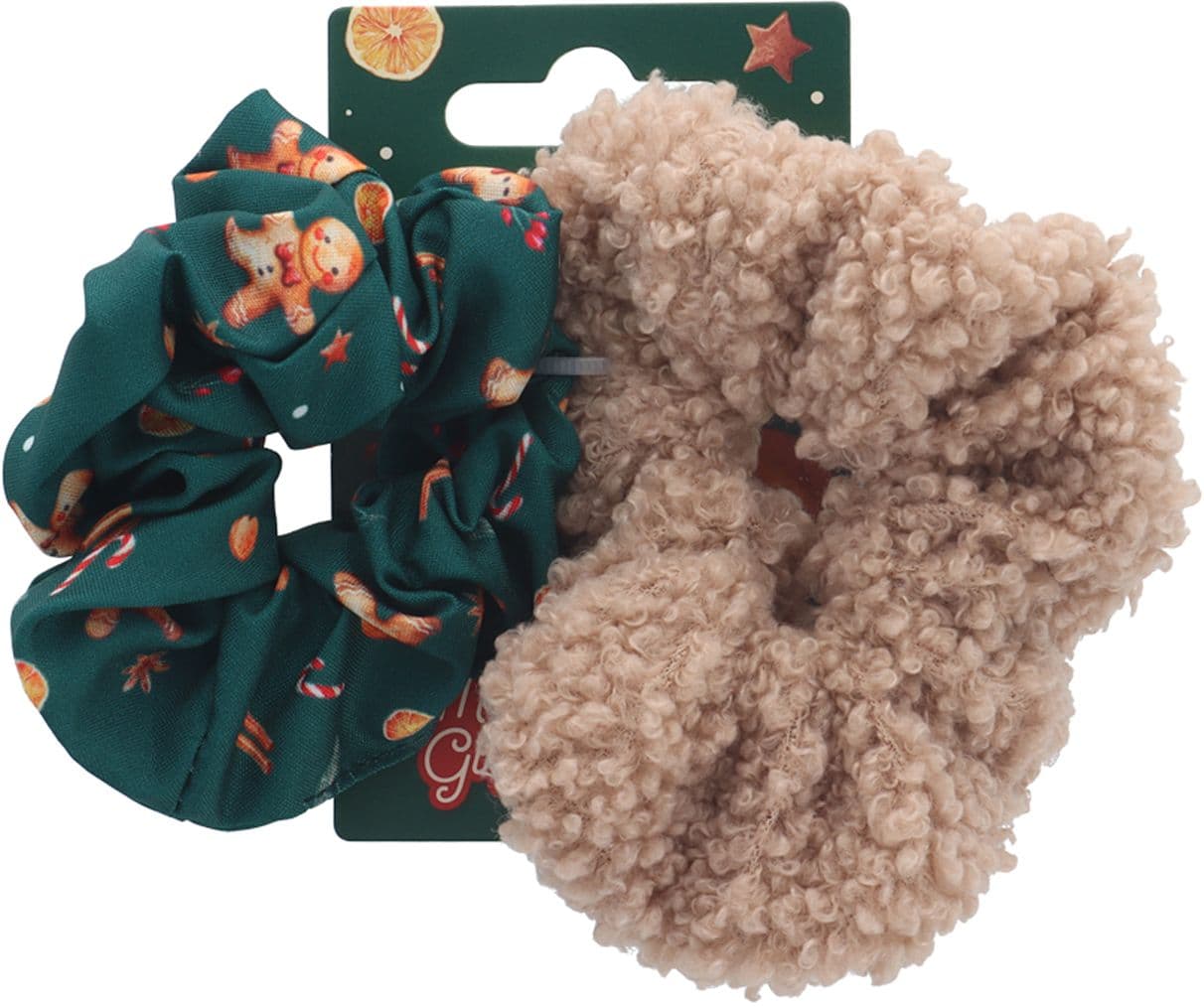 BODY&SOUL Merry Gingerbread Scrunchie Set