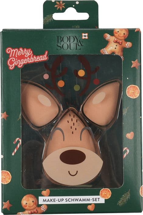 BODY&SOUL Merry Gingerbread Make Up Schwamm