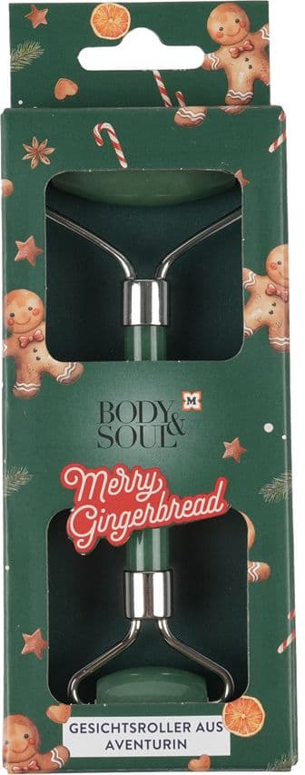 BODY&SOUL Merry Gingerbread Gesichtsroller Aventurin