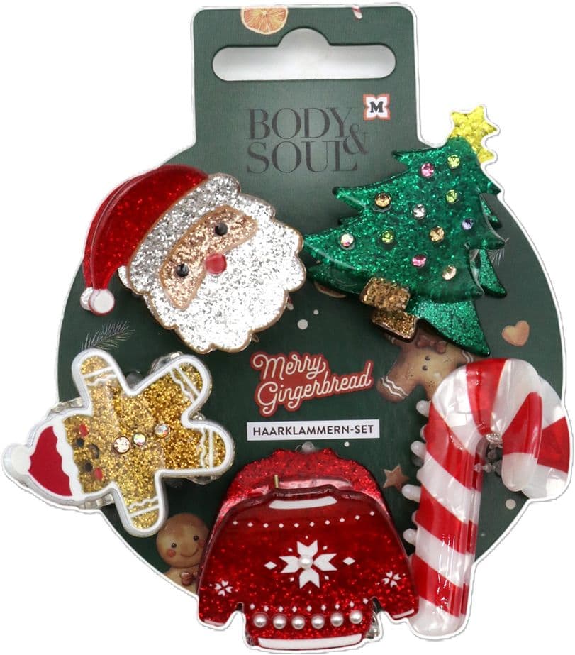 BODY&SOUL Merry Gingerbread Haarklammer