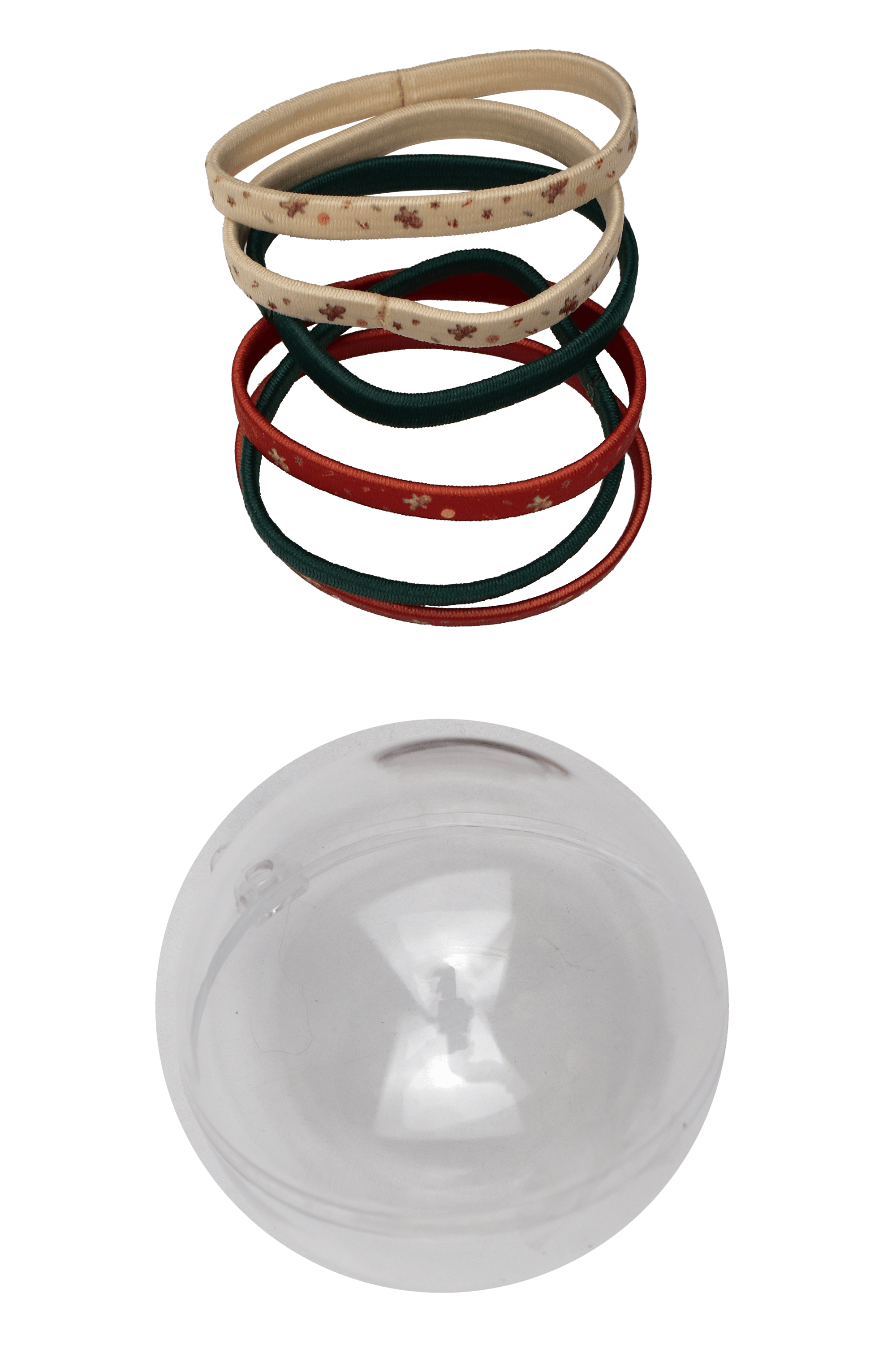 BODY&SOUL Merry Gingerbread Haargummi 6er Pack