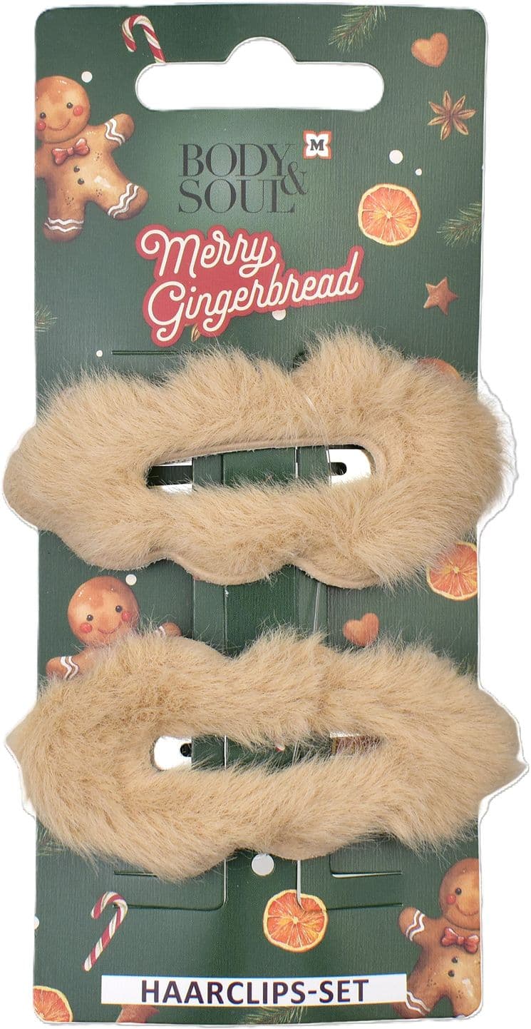 BODY&SOUL Merry Gingerbread Haarclips