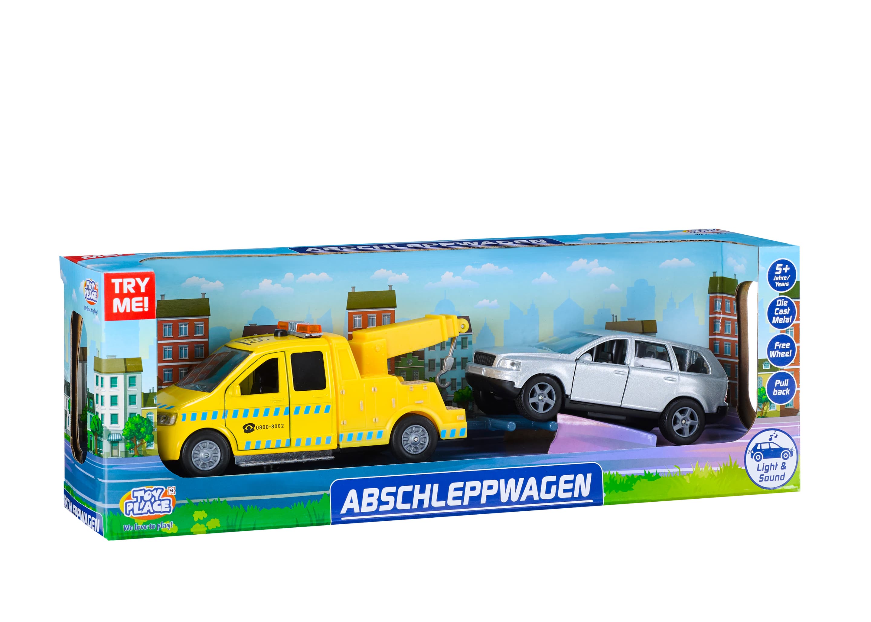 Müller - Toy Place - Modellfahrzeug "Abschleppwagen"