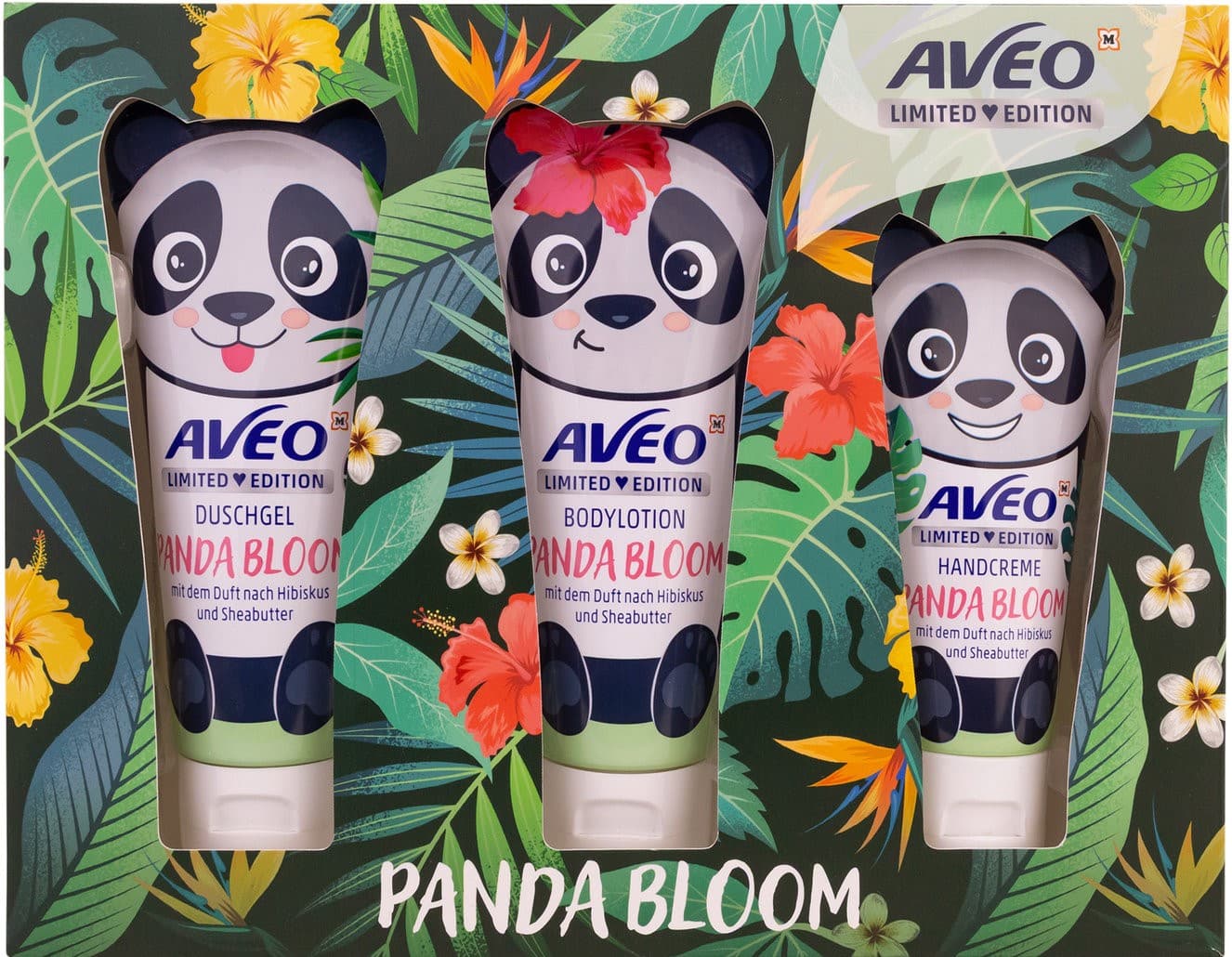 AVEO Panda Bloom Geschenkpackung
