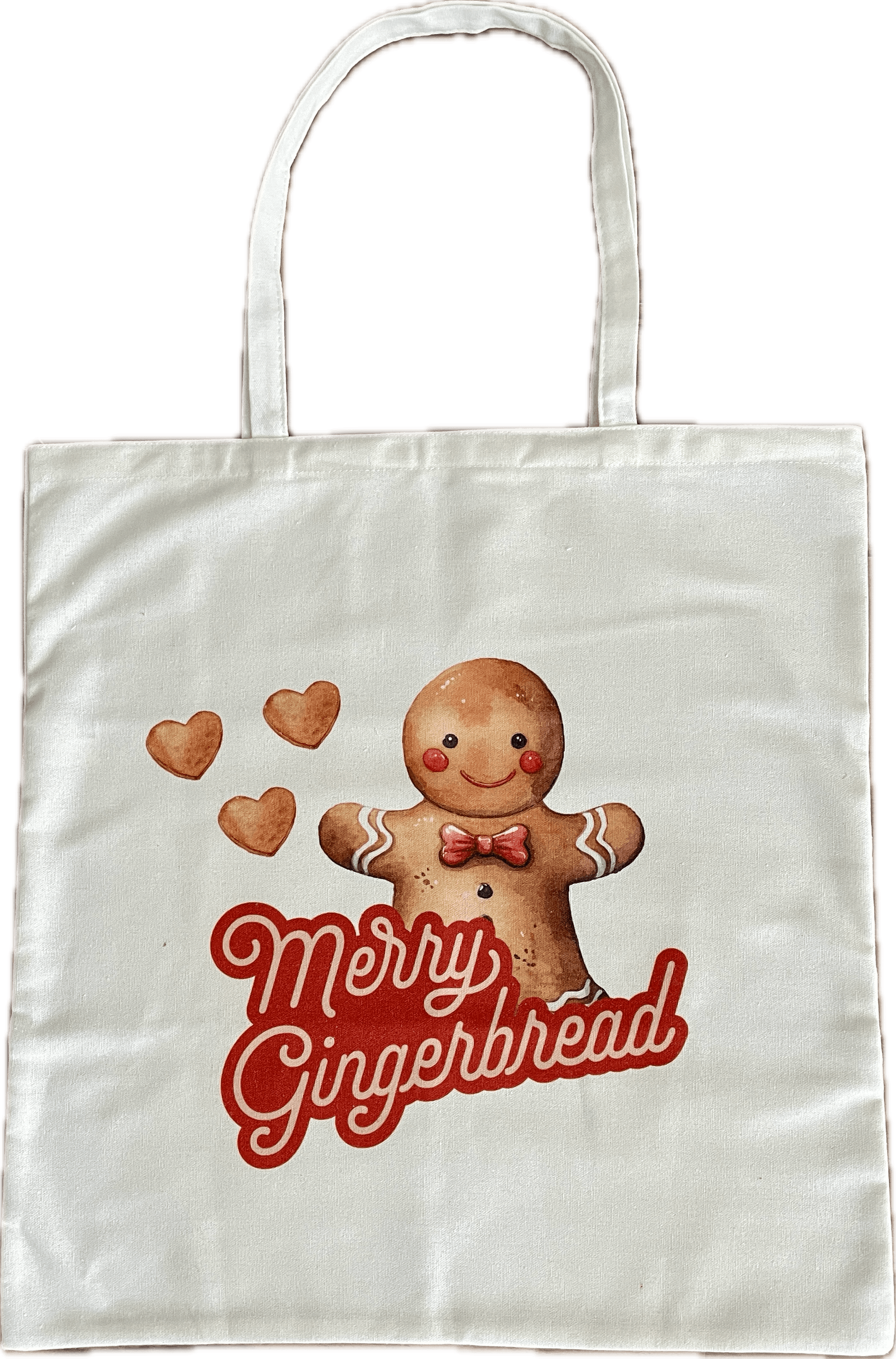 TRENDSHOP Einkaufstasche Merry Gingerbread