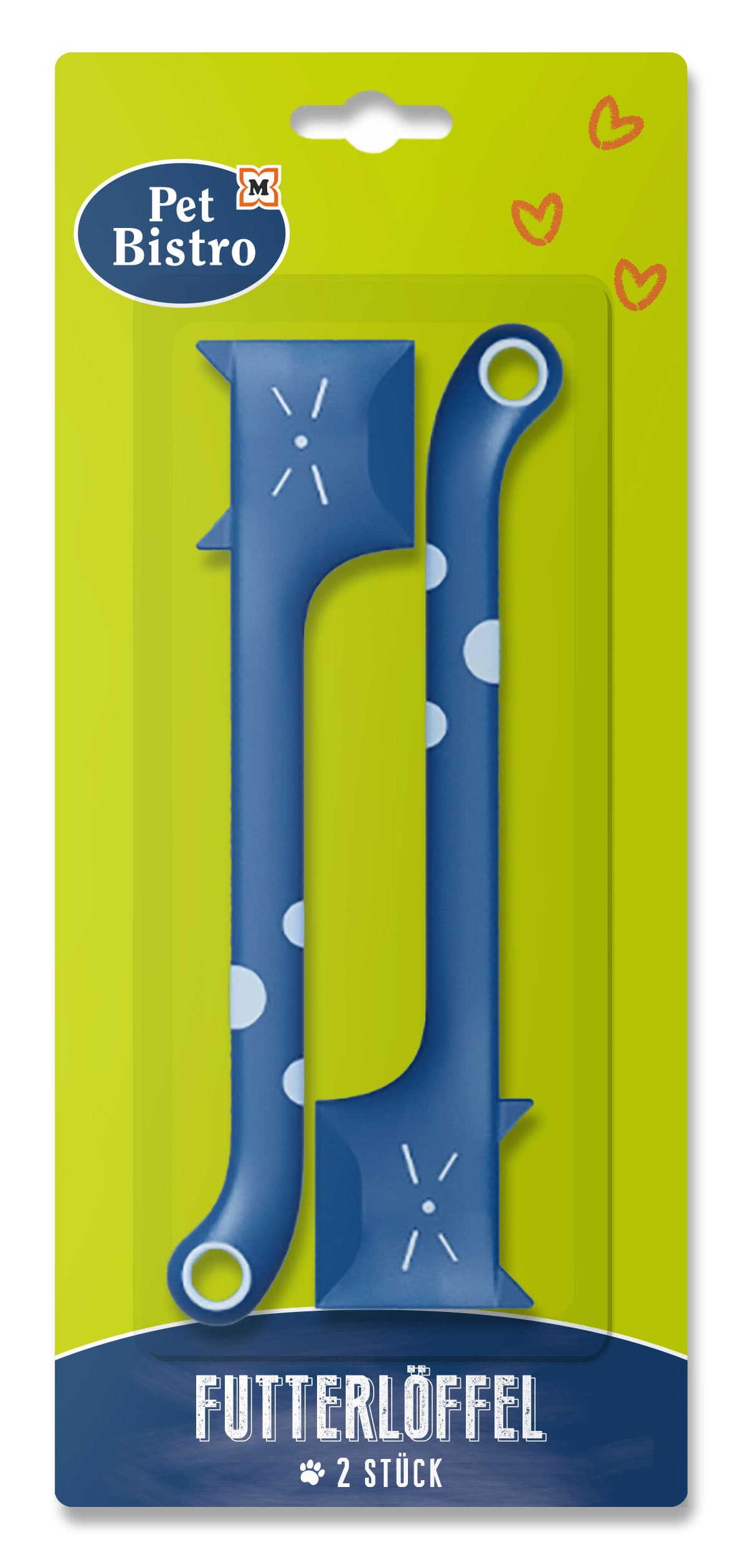 Pet Bistro Hundezubehör Futterlöffel 2er Pack