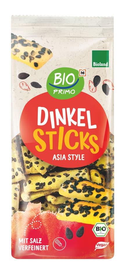 BIO PRIMO Bioland-Dinkel Sticks Asia Style