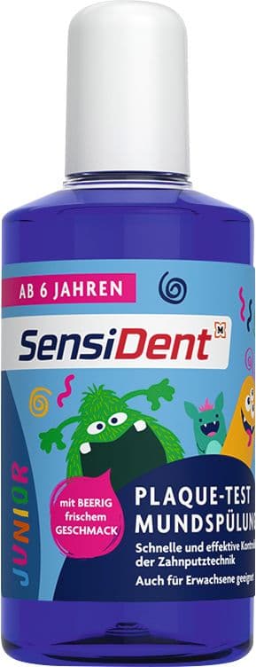 SensiDent Junior Mundspülung Plaque-Test 