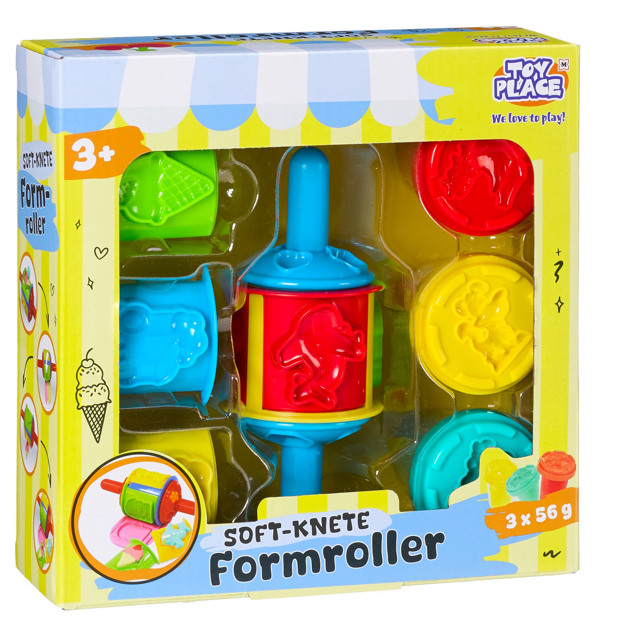 Müller - Toy Place - Soft-Knete Formroller