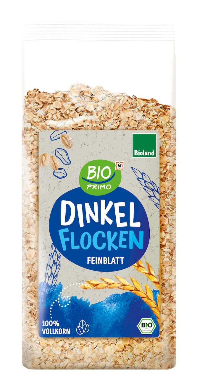 BIO PRIMO Bioland-Dinkelflocken Feinblatt