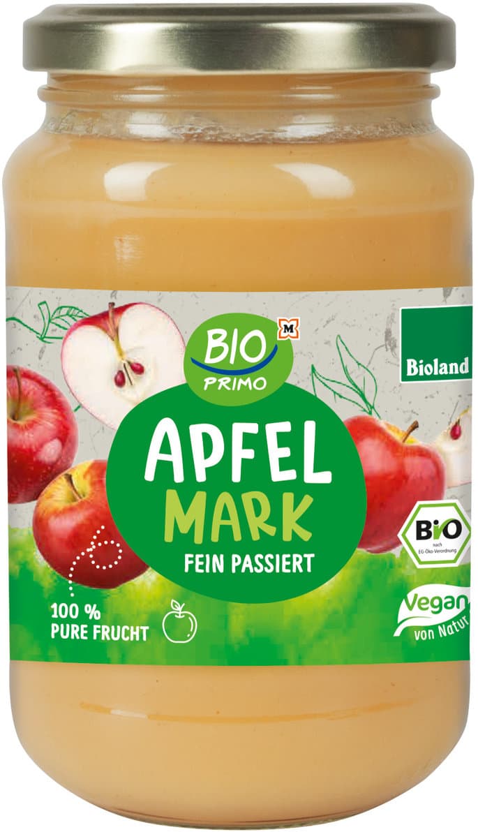 BIO PRIMO Bioland-Apfelmark fein passiert