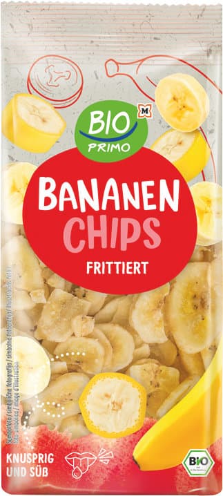BIO PRIMO Bio Bananenchips frittiert