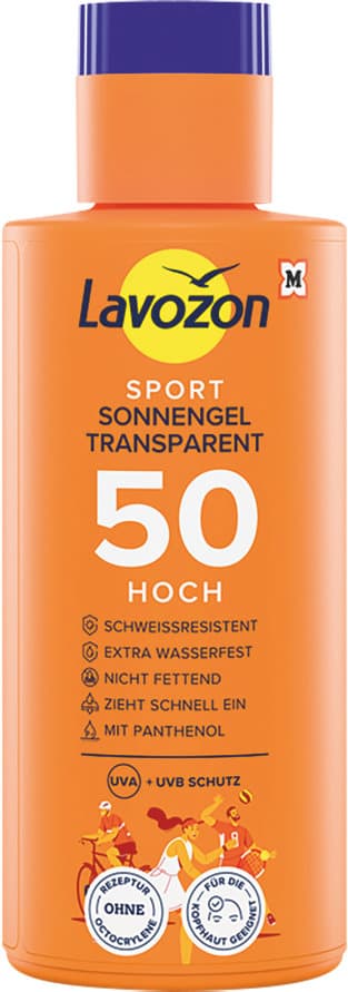 LAVOZON Sport Sonnengel LSF 50