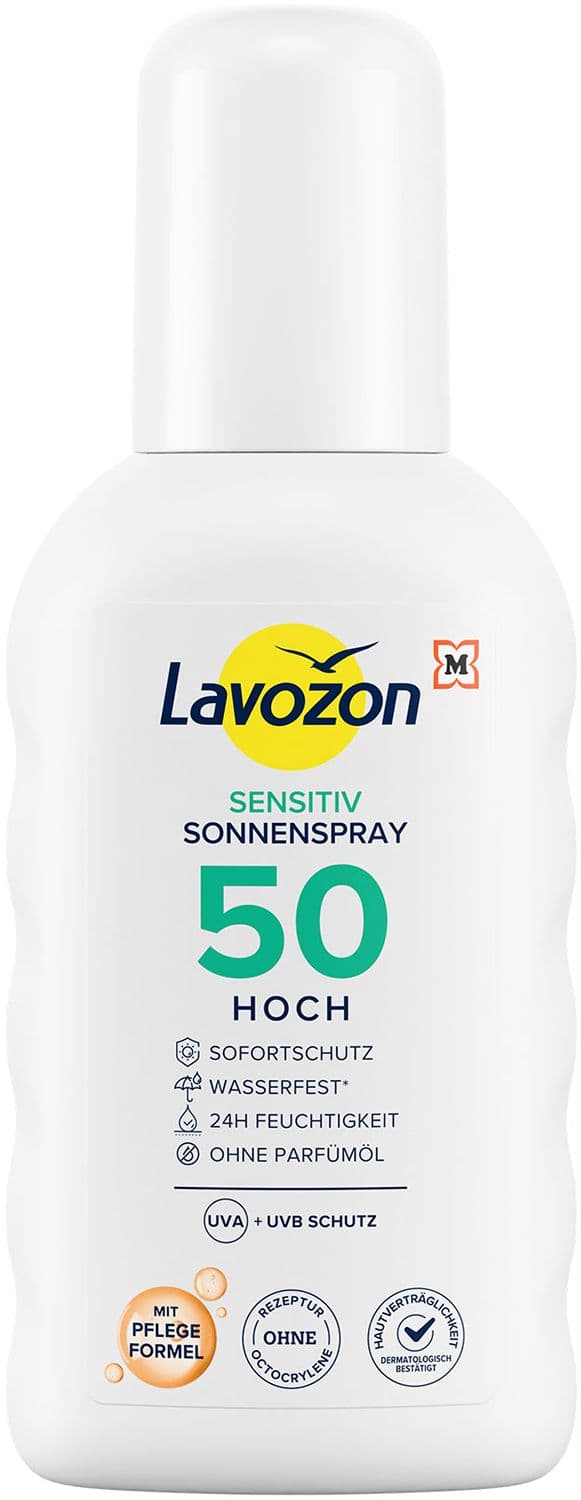 LAVOZON Sensitiv Sonnenspray LSF 50