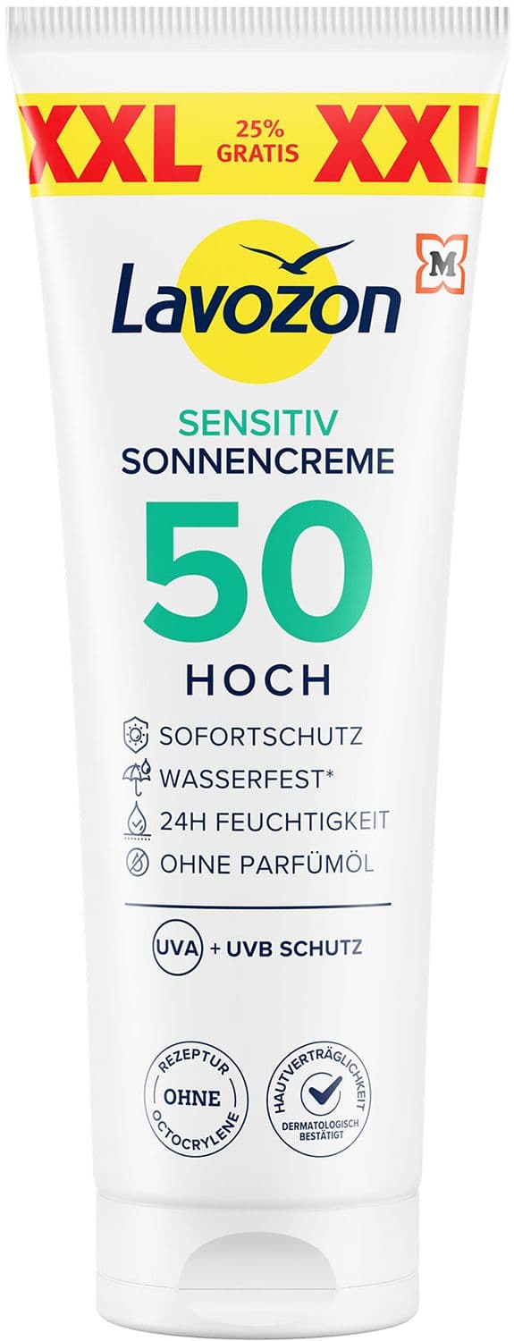 LAVOZON Sensitiv Sonnencreme LSF 50