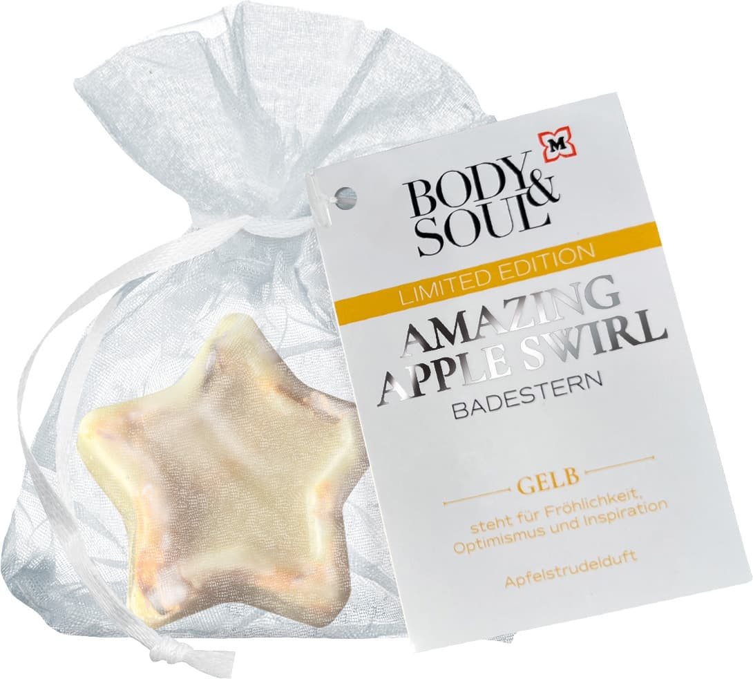 BODY&SOUL Badestern Amazing Apple Swirl