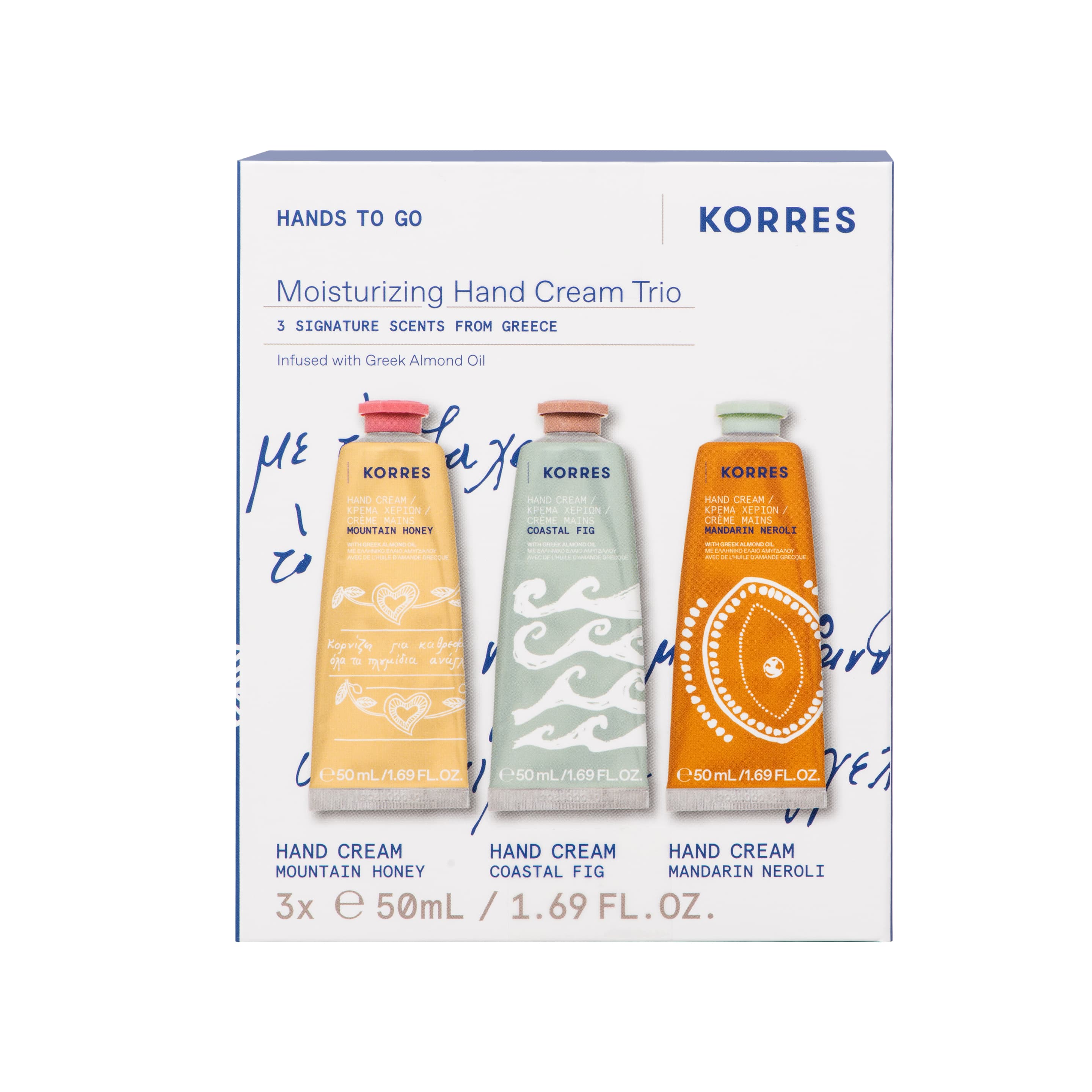 KORRES Moisturizing Hand Cream Trio Geschenkpackung