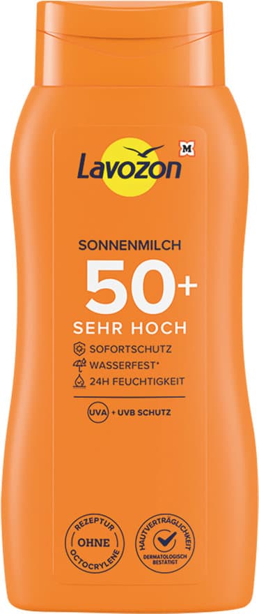 LAVOZON Sonnenmilch LSF 50+