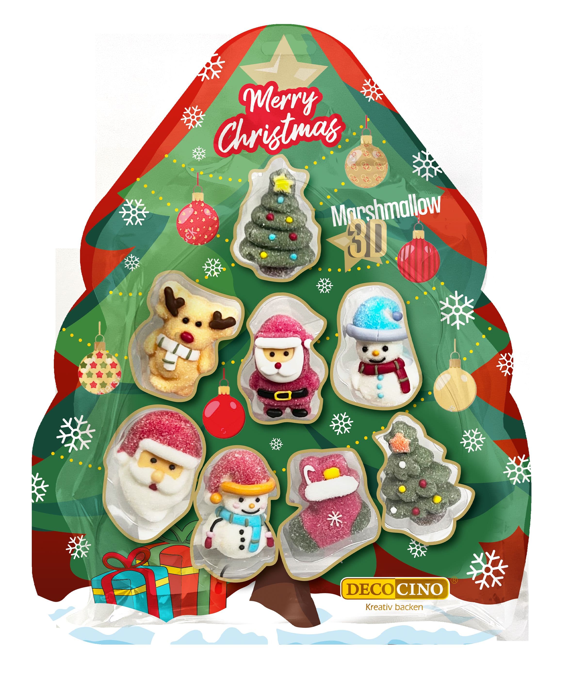 Decocino Marshmallow Weihnachtsbaum