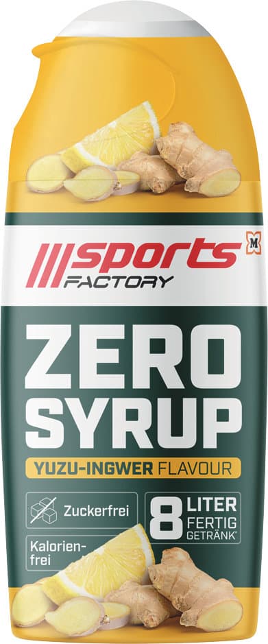 SPORTS FACTORY Zero Sirup Yuzu Ingwer