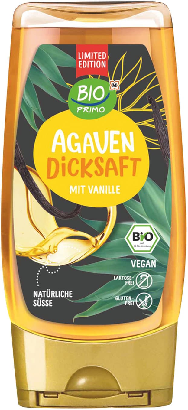 BIO PRIMO Bio Agavendicksaft mit Vanille