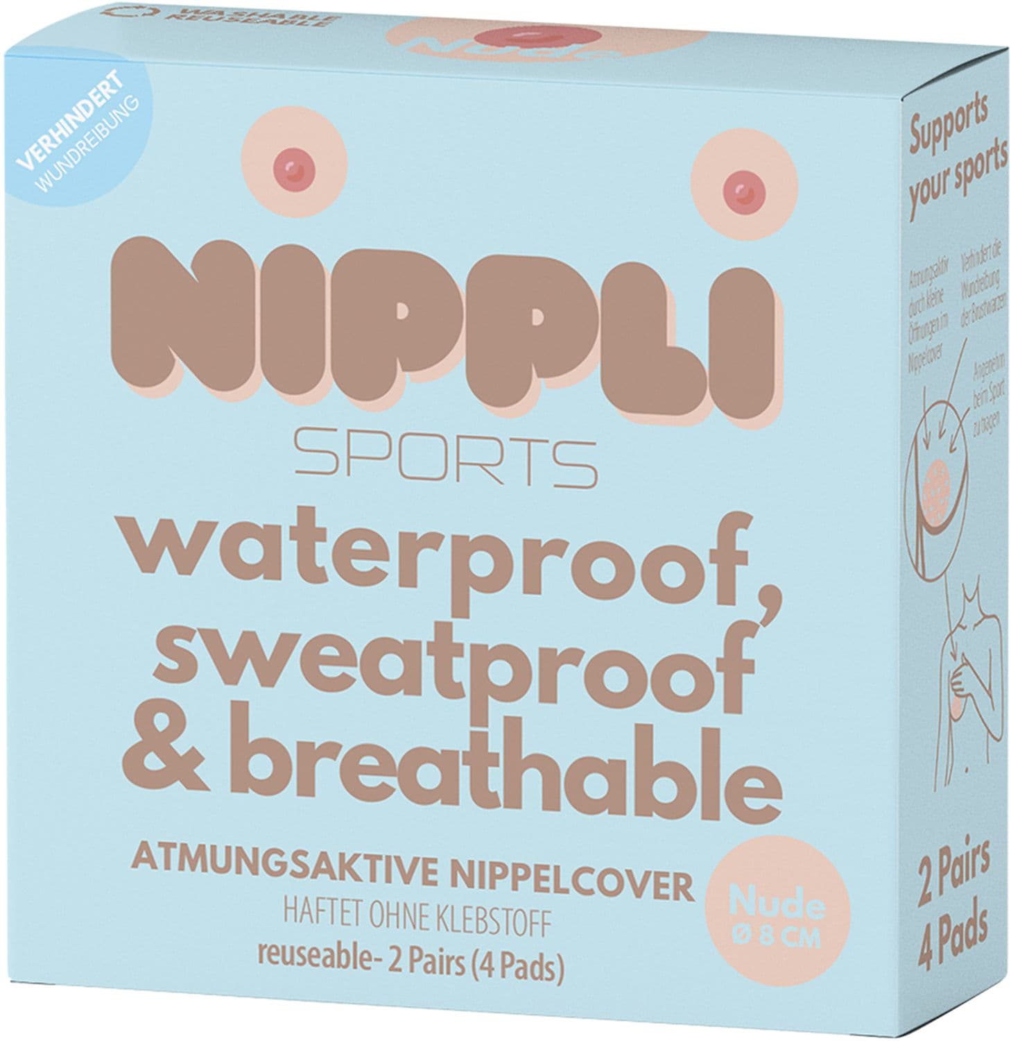 NIPPLI Nippelcover Sports