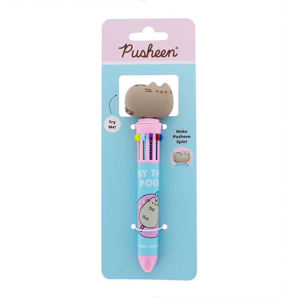 Pusheen 10 Color Spinny Pen