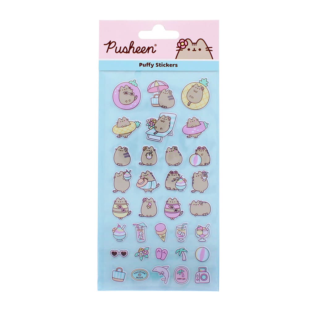 Pusheen Puffy Stickers