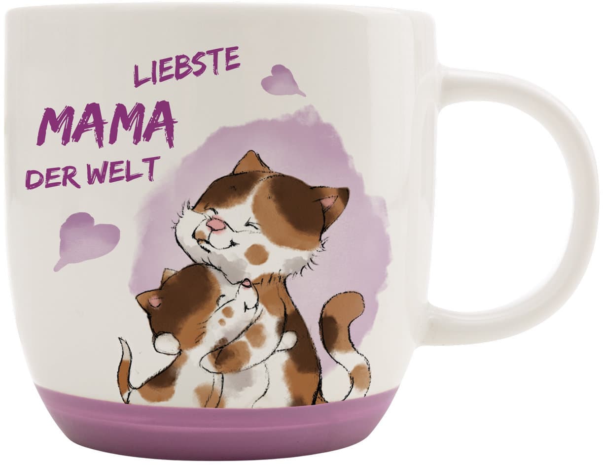 NICI Tasse Katze Liebste Mama der Welt 400ml