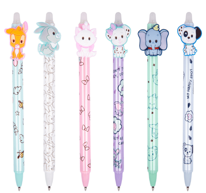 Radierbarer Gelstift  BAMBI sortiert