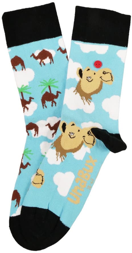 UnaBux Unisex Socken Kamel