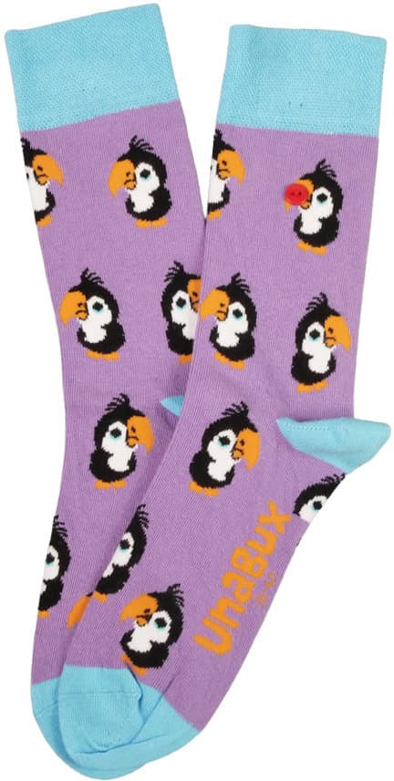 UnaBux Unisex Socken Bird