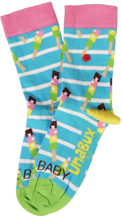UnaBux Kinder Socken Ice