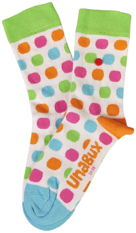 UnaBux Kinder Socken Punkte