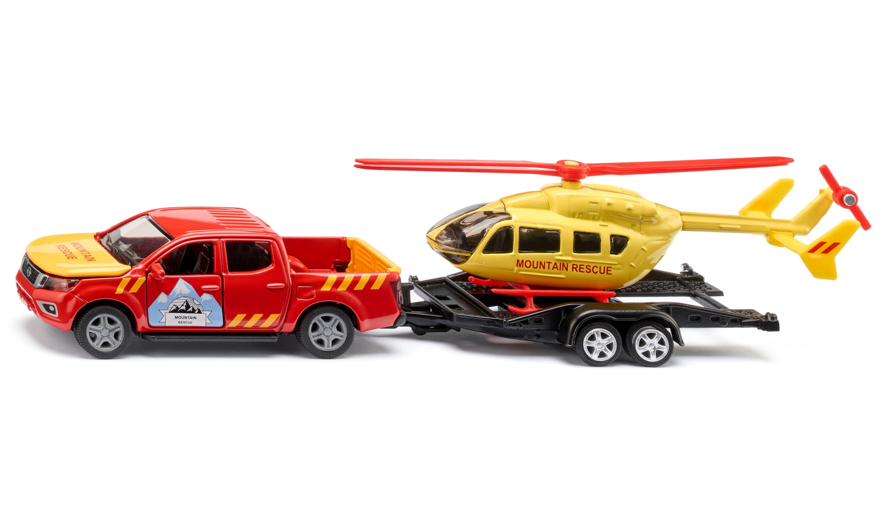 SIKU 2570 Nissan Navara mit Helikopter