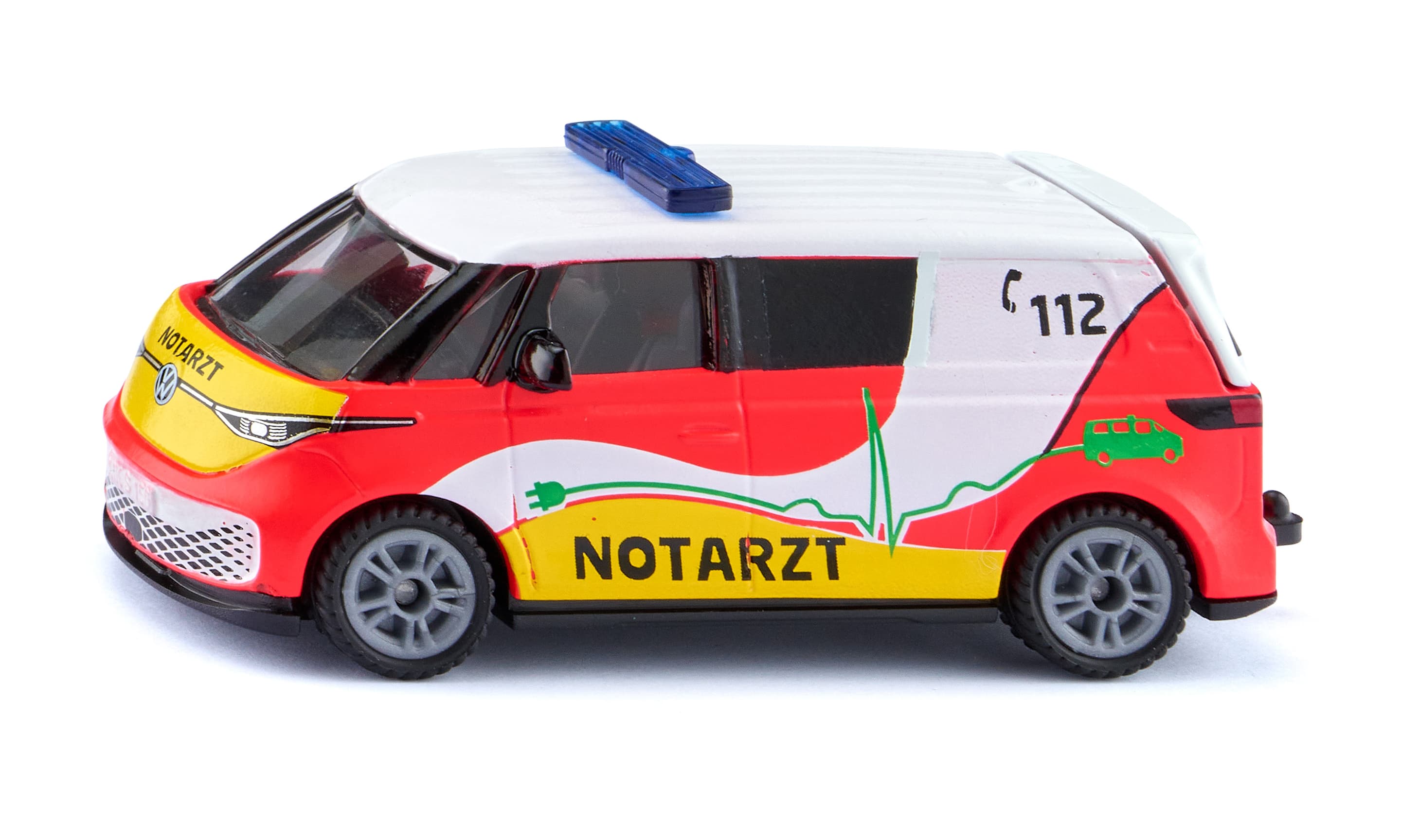SIKU VW ID.Buzz Krankenwagen Modellfahrzeug