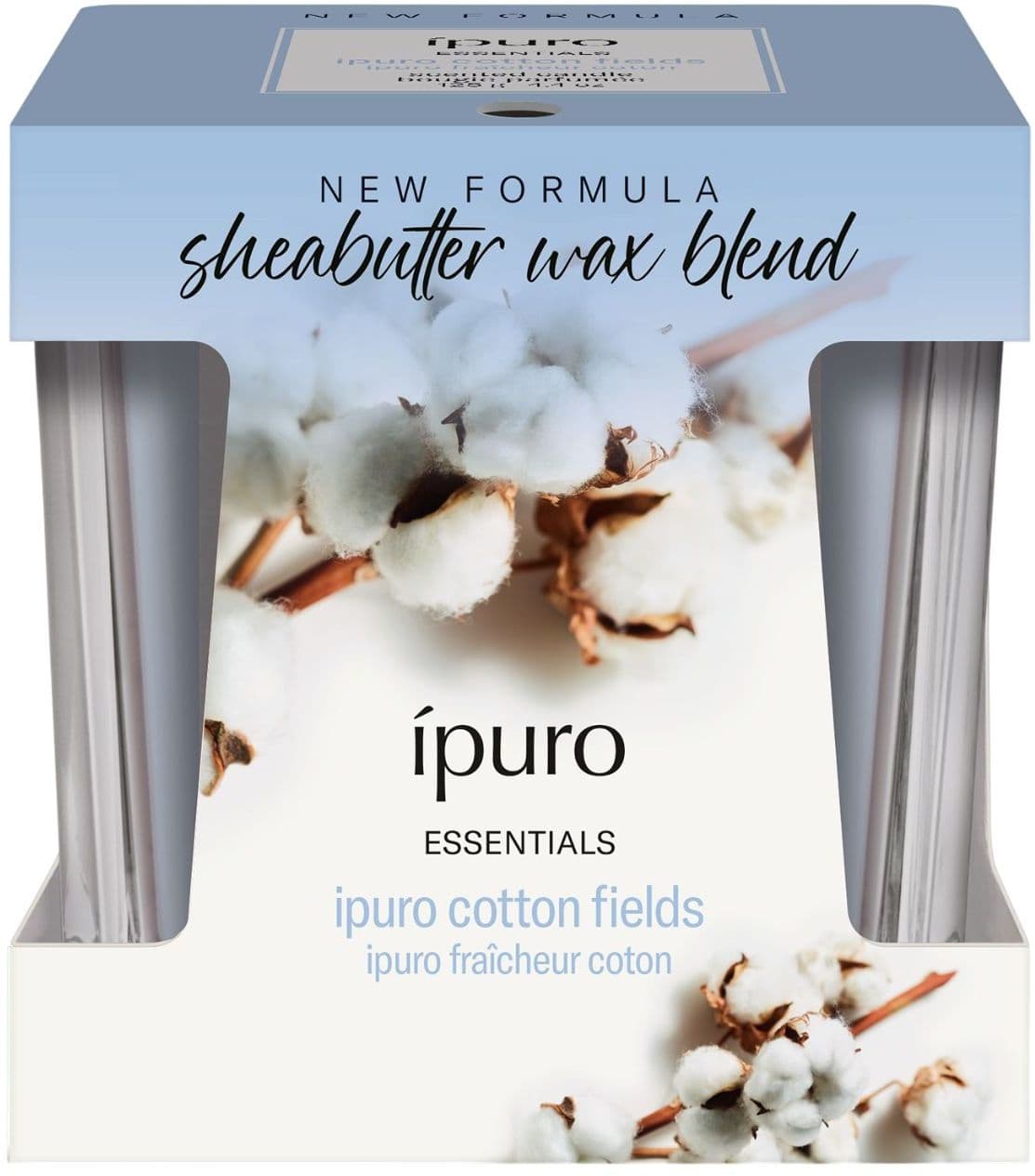 ipuro Essentials Duftkerze Cotton Fields